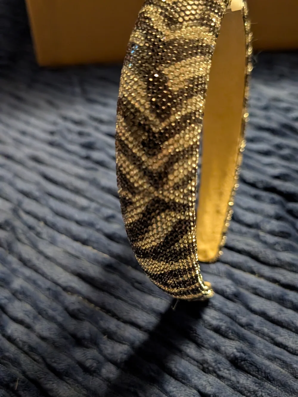 New Piper K Zebra Print Headband